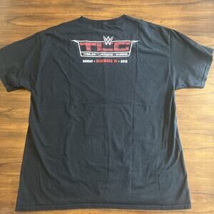 Men’s Sz XL Black W Network Crew Tshirt TCG Event 2019 Wrestle Fancore Collector